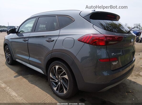 KM8J3CAL1MU410595 2021 HYUNDAI TUCSON Gray Tył lewy