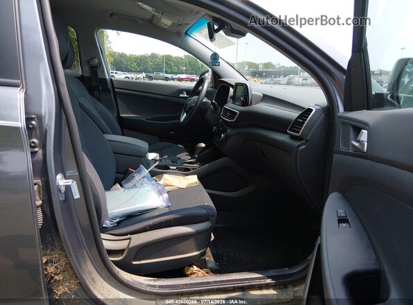 KM8J3CAL1MU410595 2021 HYUNDAI TUCSON Gray Widok wnętrza z przodu