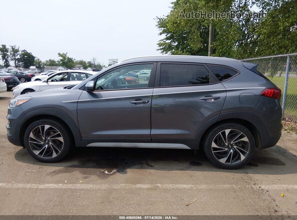 KM8J3CAL1MU410595 2021 HYUNDAI TUCSON Gray 