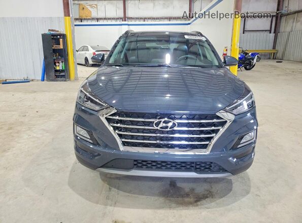 KM8J3CAL2KU048788 2019 HYUNDAI TUCSON Blue Front view