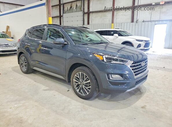KM8J3CAL2KU048788 2019 HYUNDAI TUCSON Blue Front right