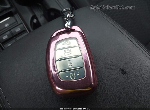 KM8J3CAL2KU890448 2019 HYUNDAI TUCSON Красный Вид панели приборов