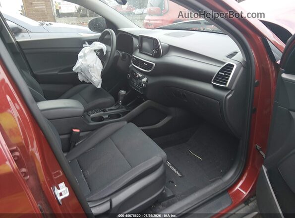 KM8J3CAL2KU890448 2019 HYUNDAI TUCSON Красный Вид салона спереди