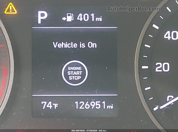 KM8J3CAL2KU890448 2019 HYUNDAI TUCSON Красный 