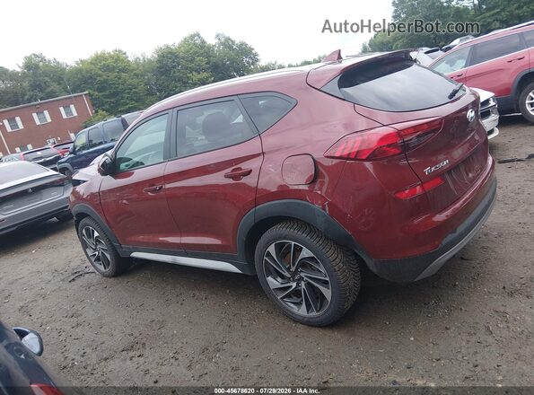 KM8J3CAL2KU890448 2019 HYUNDAI TUCSON Красный Панорамный вид салона 360°