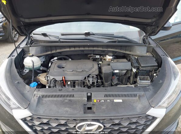 KM8J3CAL2KU895455 2019 HYUNDAI TUCSON Black Հետևի տեսք