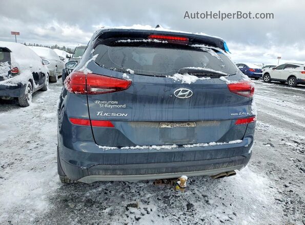 KM8J3CAL2KU996818 2019 HYUNDAI TUCSON Black Widok z tyłu