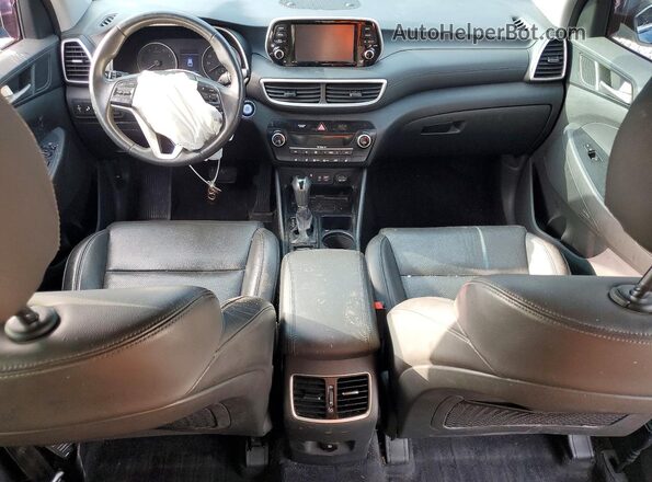 KM8J3CAL2LU244991 2020 HYUNDAI TUCSON Blue წინა პანელის ხედი