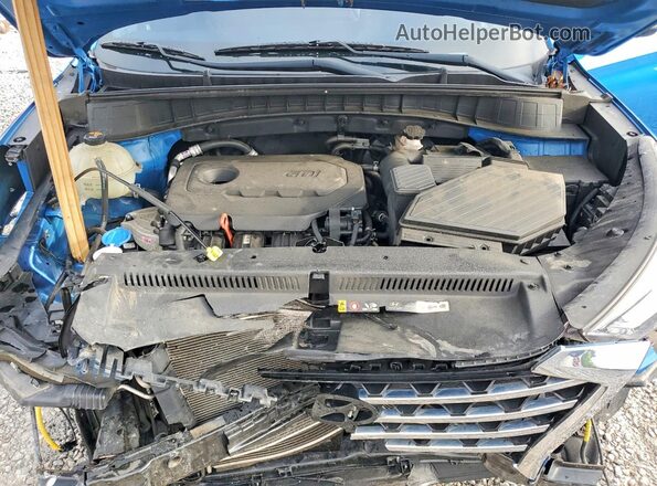 KM8J3CAL2LU244991 2020 HYUNDAI TUCSON Blue ძრავის განყოფილების ხედი