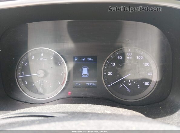 KM8J3CAL2LU255098 2020 HYUNDAI TUCSON Черный Вид задних сидений