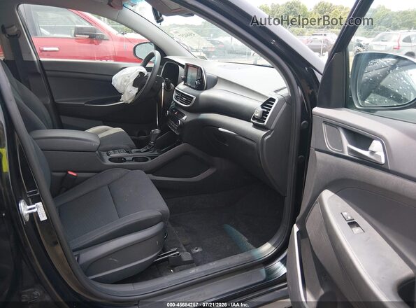 KM8J3CAL2LU255098 2020 HYUNDAI TUCSON Черный Вид салона спереди