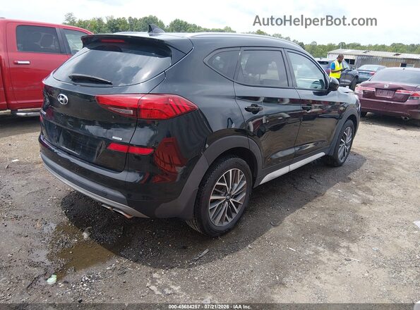 KM8J3CAL2LU255098 2020 HYUNDAI TUCSON Черный Задняя правая четверть