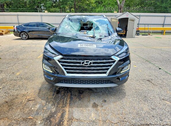 KM8J3CAL2MU283064 2021 HYUNDAI TUCSON Black Դիմացի տեսք