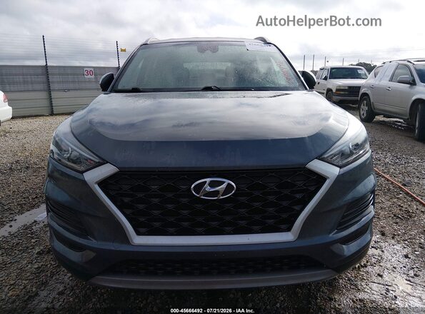 KM8J3CAL2MU290905 2021 HYUNDAI TUCSON Gray Widok zestawu wskaźników