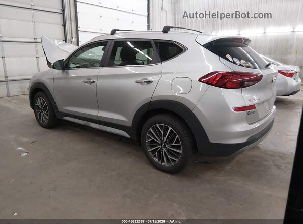 KM8J3CAL2MU395508 2021 HYUNDAI TUCSON Серебряный Задняя левая четверть