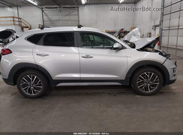 KM8J3CAL2MU395508 2021 HYUNDAI TUCSON Серебряный Панорамный вид салона 360°