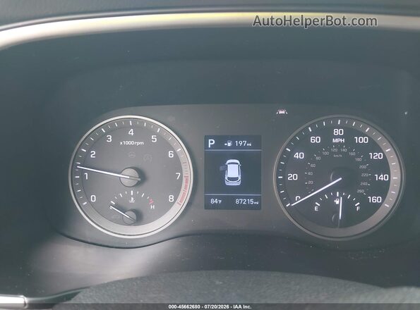 KM8J3CAL3KU040280 2019 HYUNDAI TUCSON Gray 