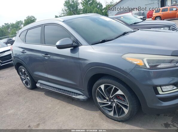 KM8J3CAL3KU040280 2019 HYUNDAI TUCSON Gray სალონის 360-გრადუსიანი ხედი