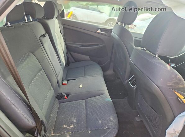 KM8J3CAL3KU075160 2019 HYUNDAI TUCSON Black უკანა სავარძლების ხედი