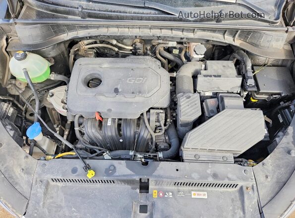 KM8J3CAL3KU075160 2019 HYUNDAI TUCSON Black უკანა სალონის ხედი
