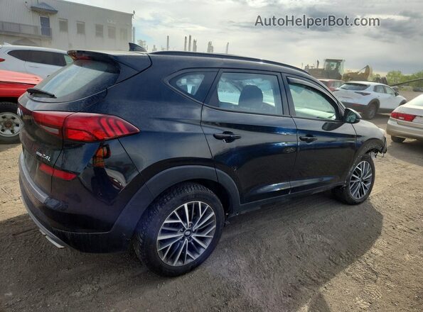 KM8J3CAL3KU075160 2019 HYUNDAI TUCSON Black უკანა მარჯვენა