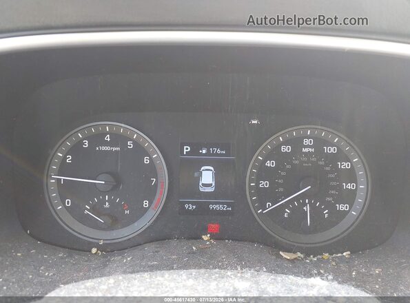 KM8J3CAL3KU928172 2019 HYUNDAI TUCSON Black Հետևի նստատեղերի տեսք