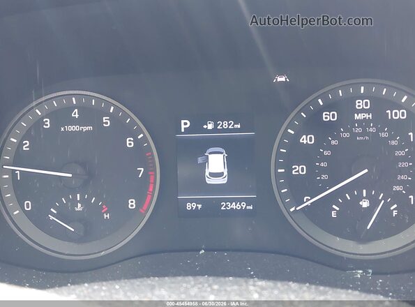 KM8J3CAL3LU152448 2020 HYUNDAI TUCSON Blue Widok tylnych siedzeń