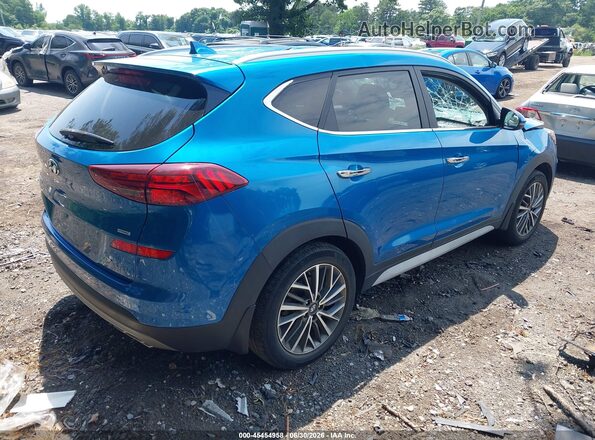 KM8J3CAL3LU152448 2020 HYUNDAI TUCSON Blue Tył prawy