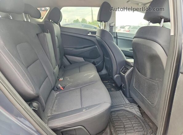 KM8J3CAL3LU213510 2020 HYUNDAI TUCSON Blue Rear seats view