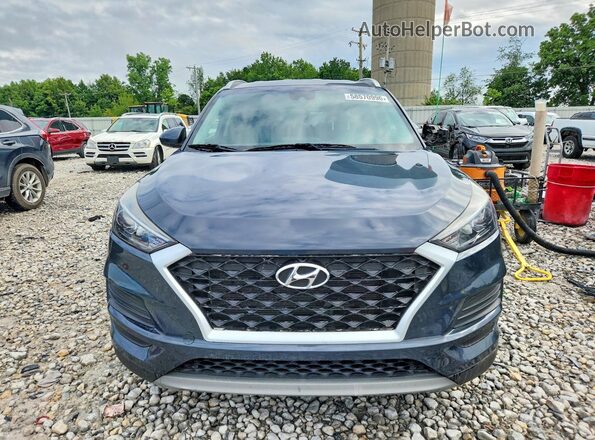 KM8J3CAL3LU213510 2020 HYUNDAI TUCSON Blue Front view