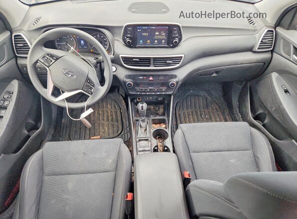 KM8J3CAL3LU213510 2020 HYUNDAI TUCSON Blue Dashboard view