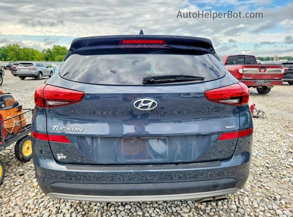 KM8J3CAL3LU213510 2020 HYUNDAI TUCSON Blue Rear view