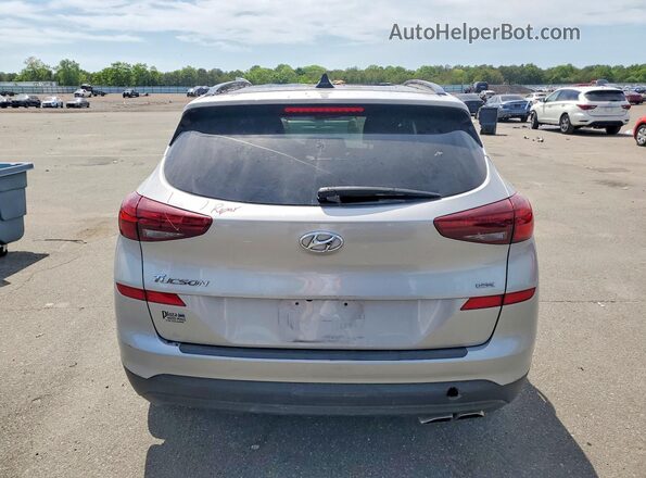 KM8J3CAL3LU280446 2020 HYUNDAI TUCSON Silver Вид ззаду