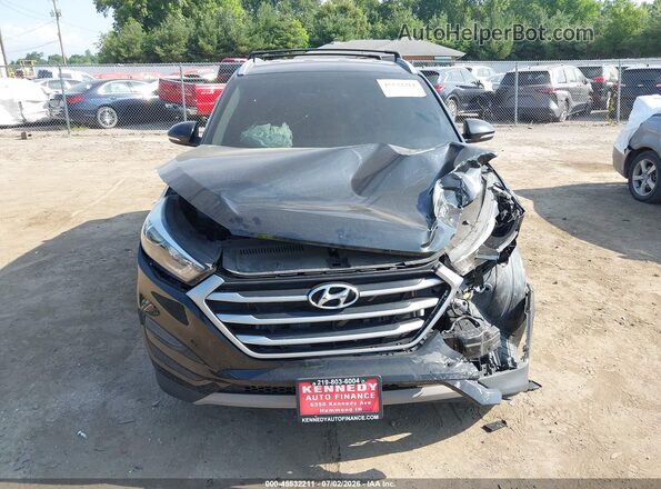 KM8J3CAL4JU694235 2018 HYUNDAI TUCSON Black Instrument cluster view