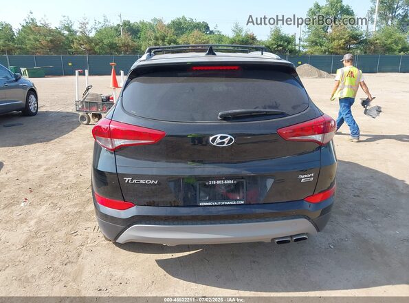 KM8J3CAL4JU694235 2018 HYUNDAI TUCSON Black 