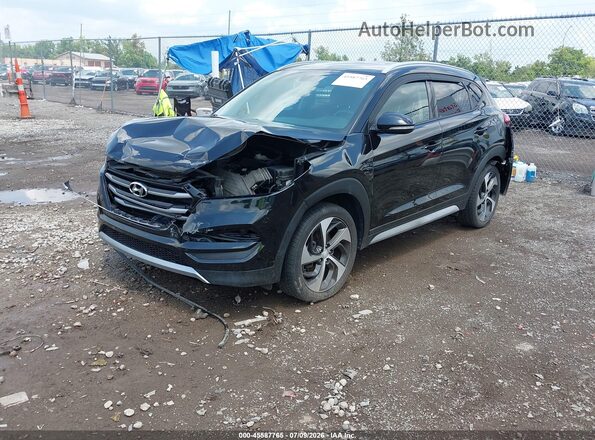 KM8J3CAL4JU746706 2018 HYUNDAI TUCSON Black Front left