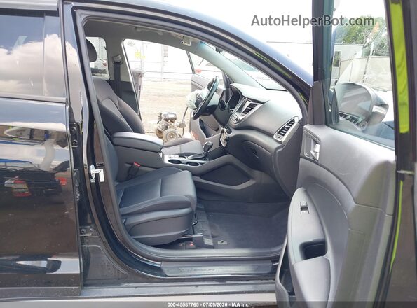 KM8J3CAL4JU746706 2018 HYUNDAI TUCSON Black Front interior view