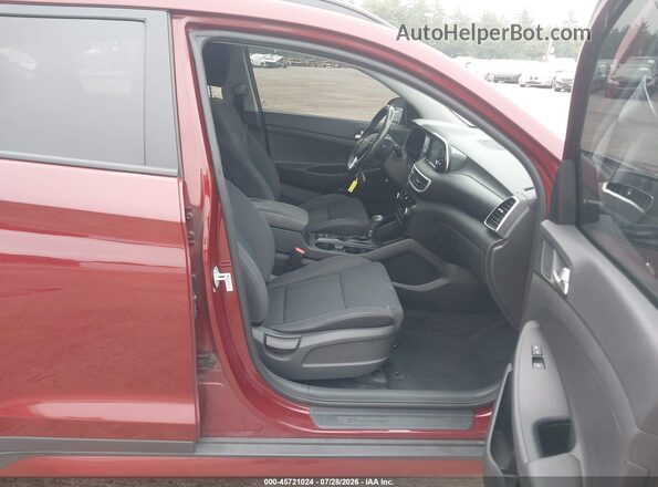 KM8J3CAL4KU019941 2019 HYUNDAI TUCSON Красный Вид салона спереди