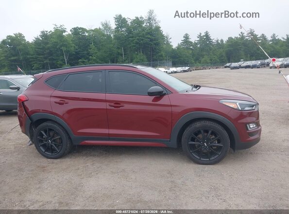 KM8J3CAL4KU019941 2019 HYUNDAI TUCSON Красный Панорамный вид салона 360°