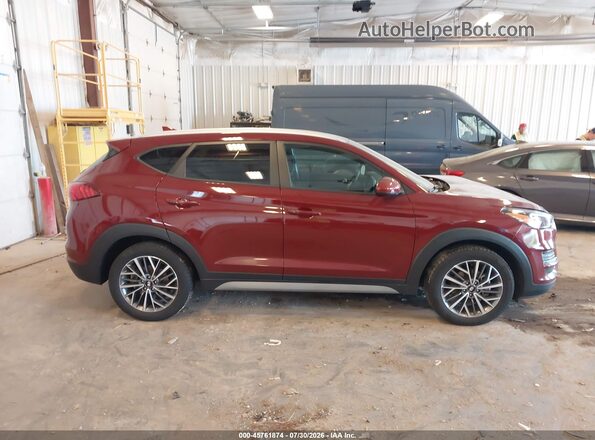 KM8J3CAL4KU022774 2019 HYUNDAI TUCSON Красный Вид задней части салона