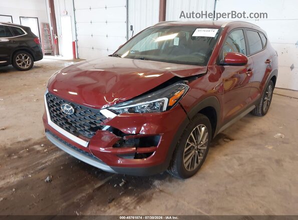 KM8J3CAL4KU022774 2019 HYUNDAI TUCSON Красный Вид спереди
