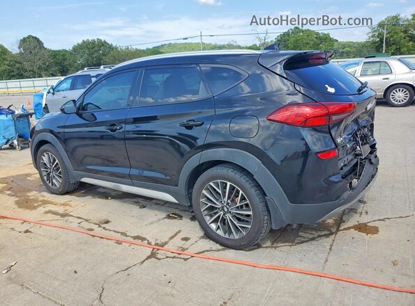 KM8J3CAL4KU874347 2019 HYUNDAI TUCSON Black Trasero izquierdo