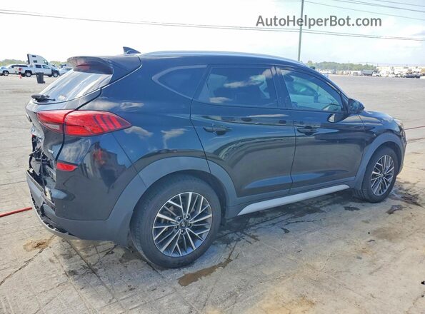 KM8J3CAL4KU874347 2019 HYUNDAI TUCSON Black Trasero derecho