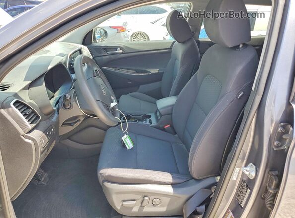 KM8J3CAL4KU884599 2019 HYUNDAI TUCSON Gray Սալոնի դիմացի տեսք