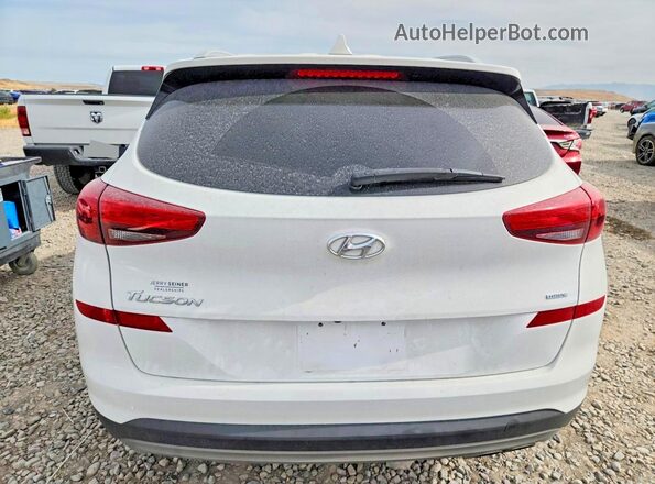 KM8J3CAL4LU176726 2020 HYUNDAI TUCSON White Widok z tyłu