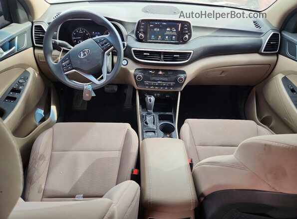 KM8J3CAL4LU176726 2020 HYUNDAI TUCSON White Widok deski rozdzielczej