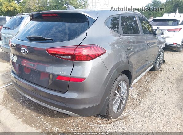 KM8J3CAL4MU356922 2021 HYUNDAI TUCSON Gray Задня права чверть