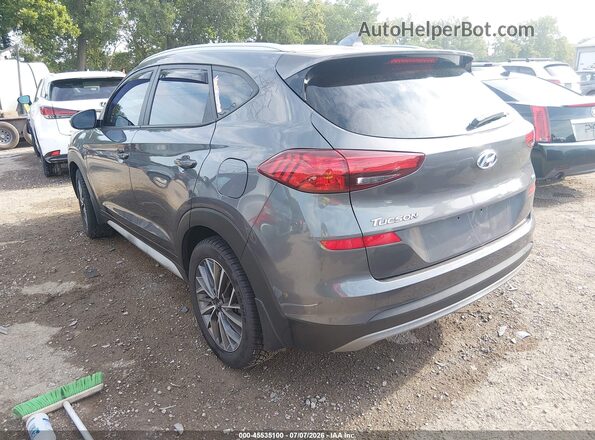 KM8J3CAL4MU356922 2021 HYUNDAI TUCSON Gray Задня ліва чверть