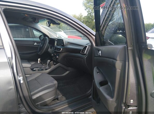 KM8J3CAL4MU356922 2021 HYUNDAI TUCSON Gray Вид салону спереду