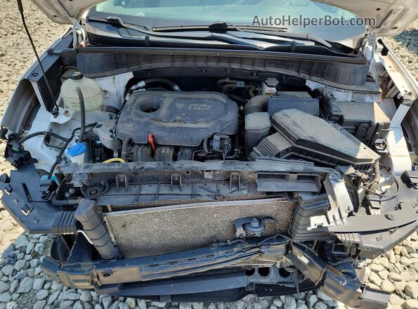 KM8J3CAL5KU029314 2019 HYUNDAI TUCSON White ძრავის განყოფილების ხედი